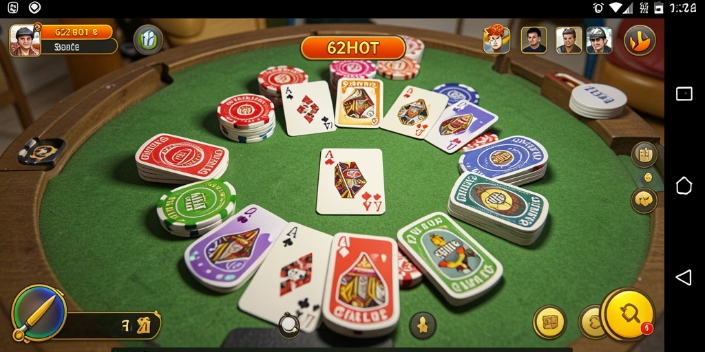 Tampilan gameplay seru dan interaksi gameplay Gaple.