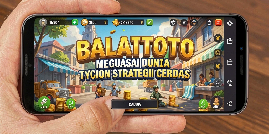 Tampilan gameplay BALAITOTO menampilkan strategi bisnis yang mendebarkan.