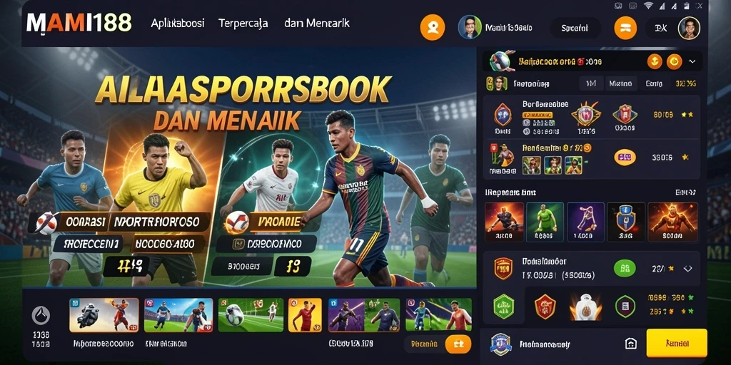 Tampilan gameplay Sportsbook MAMI188 yang menarik dan interaktif.