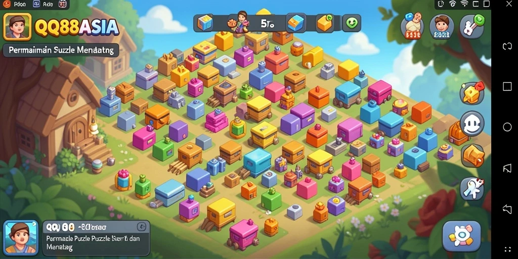 Tampilan gameplay menarik dari QQ88ASIA yang menantang.