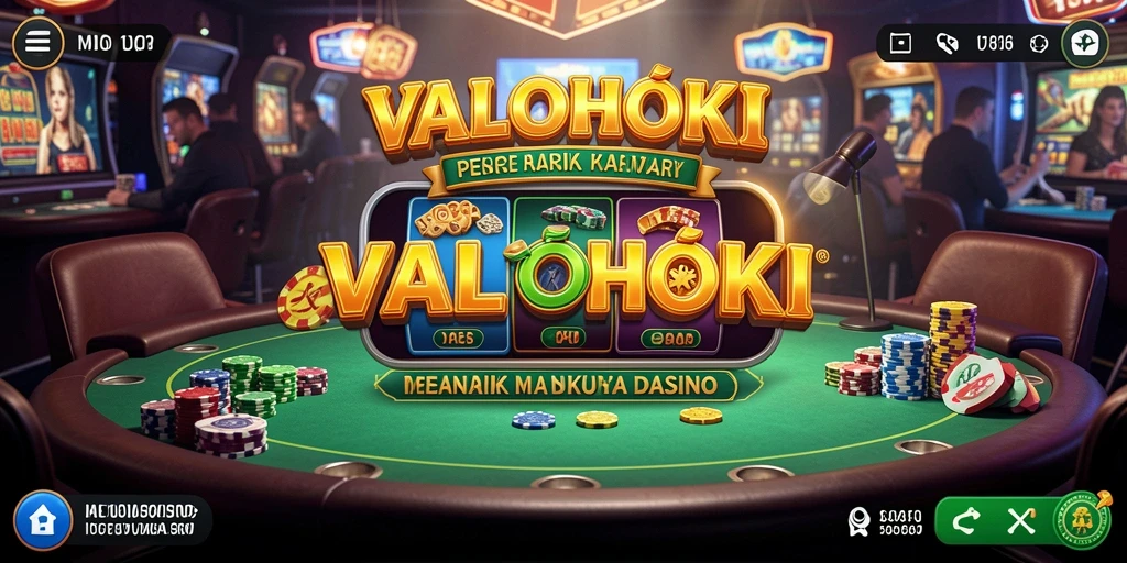 Tampak menarik dari gameplay VALOHOKI di dunia Kasino.