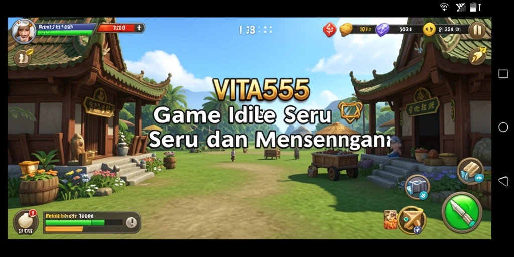 Gameplay VITA555 yang menarik dan seru dengan karakter unik.
